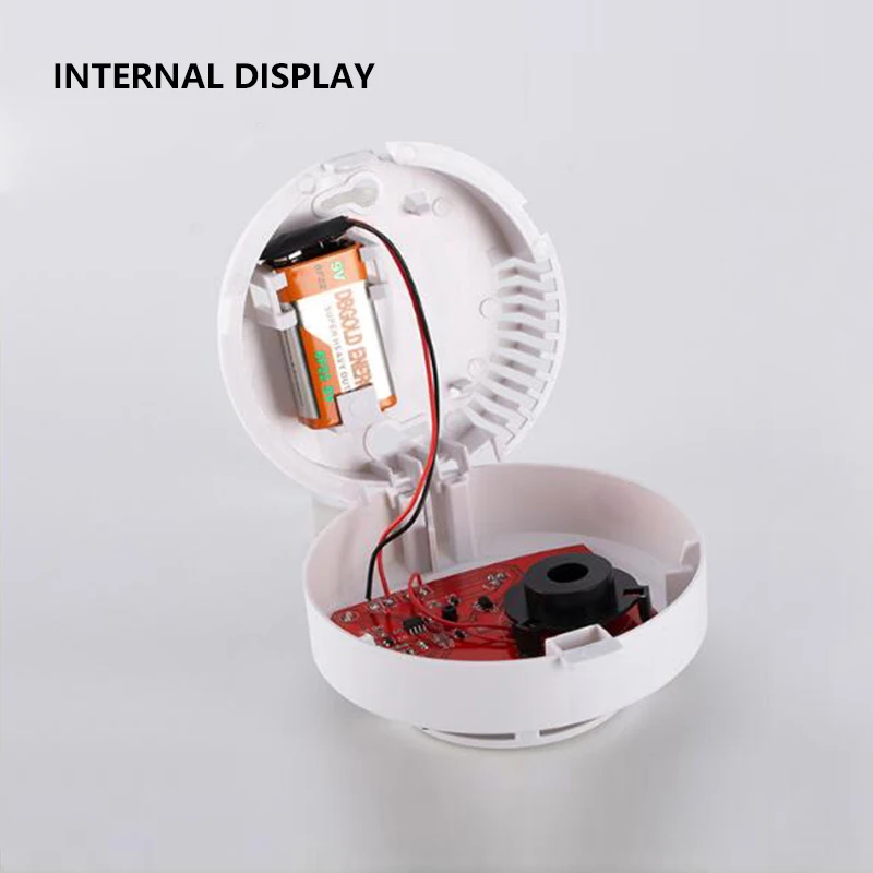 Smoke Detector Fire Alarm For Home Security System Fireman Smokehouse Combination Smoke Detector Alarm Sensor