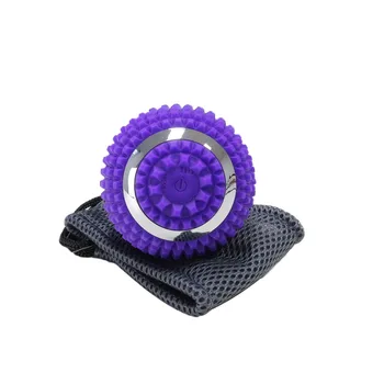 

New Style Silica Gel Massage Ball Electric Massage Ball Yoga Ball Plantar Massage Relaxing Muscle 4-Speed Adjustment /70