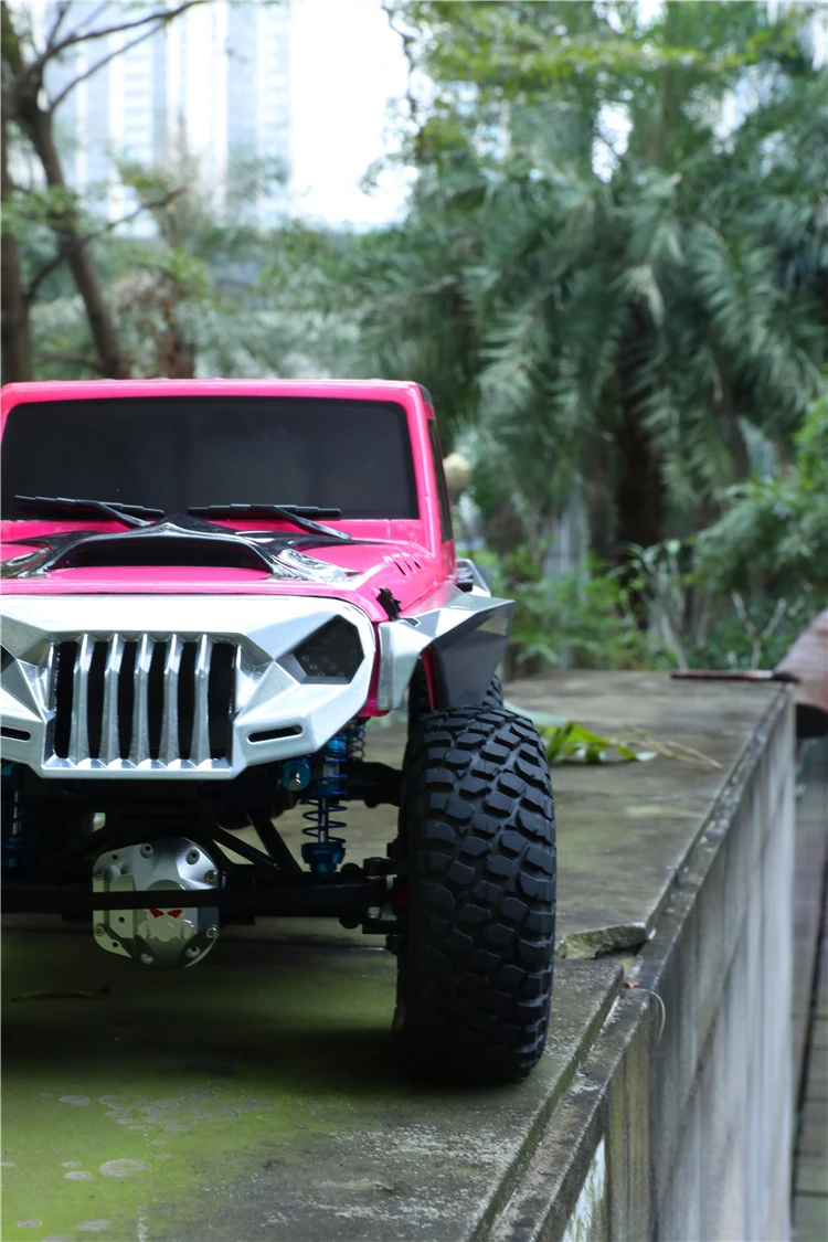 MS Anger Передняя решетка для лица 1/10 RC Гусеничный автомобиль TRX4 осевой Scx10 JK Wrangler SEMA