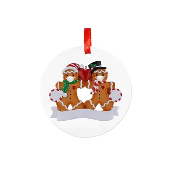 

Cute Party Decorations PVC Christmas Tree Hanging Ornament Event Holiday Family Love Heart Little Bear Pendant Hotel Home