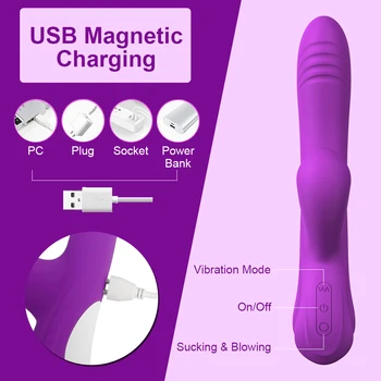 10 Speeds Dildo Vibrator For Women Clit Sucker Oral Clitoris Vacuum Stimulator Sex Toys Female Masturbation Goods for Adults 18 4