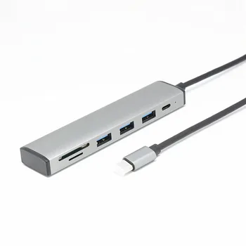 

USB C Hub Multi USB 3.0 Splitter Type C Hub Adapter USB-C Hub HDMI Multiple USB C Dock USB 3.1 Expander for MacBook Pro
