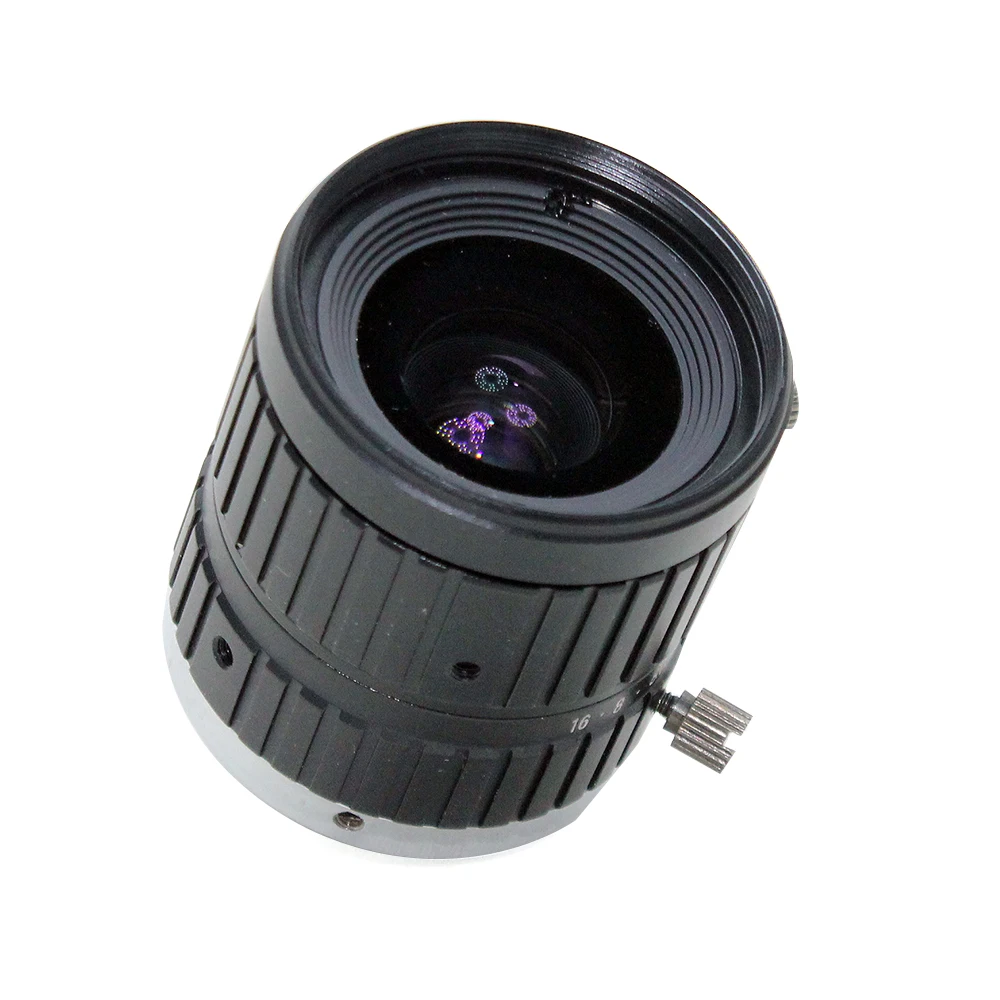 5MP 2/3 &quot12 мм Объектив C Mount lens Professional Low Distortion F1.6 CCTV Lens Industrial линзы машинного зрения