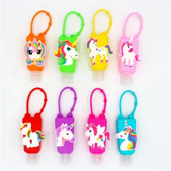 

Cartoon Unicorn Silicone Kids Hand Sanitizer Spray Bottle Portable Disinfectant Gel Holder Cover Mini Hand Sanitizer Kids Gifts