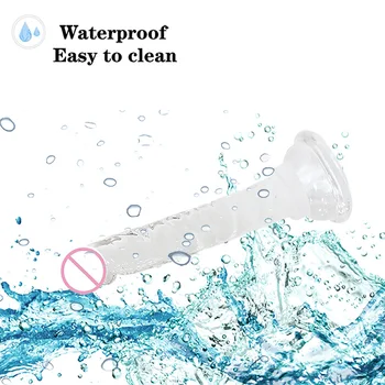 Realistic Dildo With Suction Cup Huge Jelly Sex Toys for Woman Big Penis Strapon Female Vaginal Masturbation Anal Plug Sex Shop 6