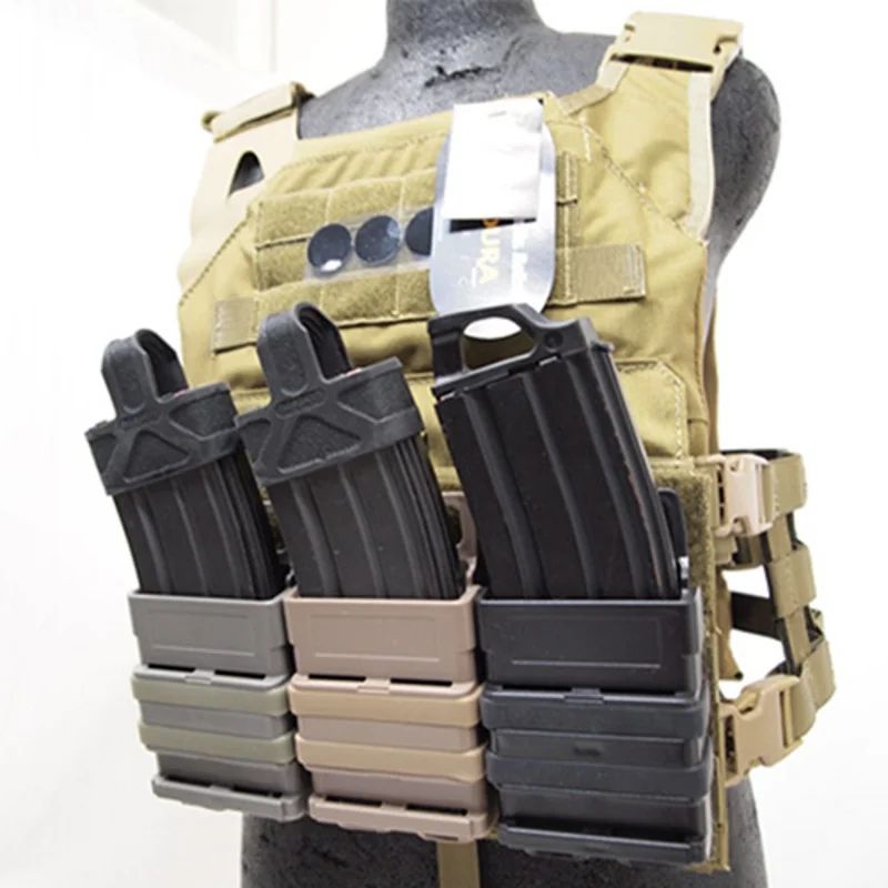 

Airsoft FastMag AR M4 5.56 Magazine Pouch Molle Tactical Pouches Military Wargame Fast Mag Holder Hunting Rifle Magazine Holster