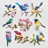 Bird Iron on Patches for Clothing Animal of The Breach Embroidery Applique DIY Hat Coat Dress Pants Accessories Cloth Sticker 1