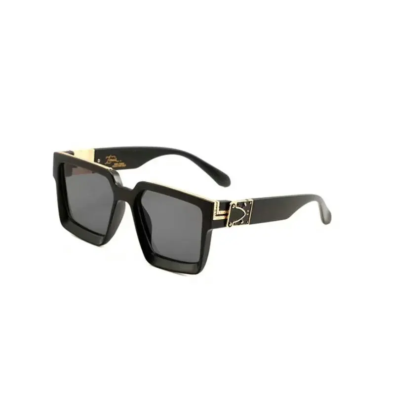 Лидер продаж блестящие золотые стильные брендовые дизайнерские очки с логотипом ретро мужские солнцезащитные очки wo мужские черные высококачественные солнцезащитные очки