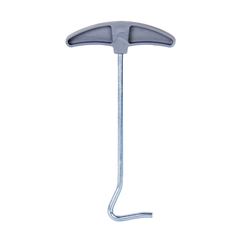 Tent Peg Extractor Puller for Camping Awning Stakes Ground Nails Removing Tool, Comfortable Handle, Easy to Use