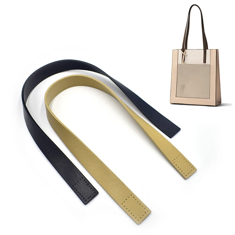 2 uds. De Correa de cuero para Bolso de mujer, Correa de repuesto para Bolso de mano, accesorios para Bolso de Color sólido, Correa Simple