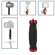 Handheld Camera Stabilizer Handle For Canon Nikon Sony Minolta Pentax DSLR Mobile Phone Speedlight Microphone DV Recorder