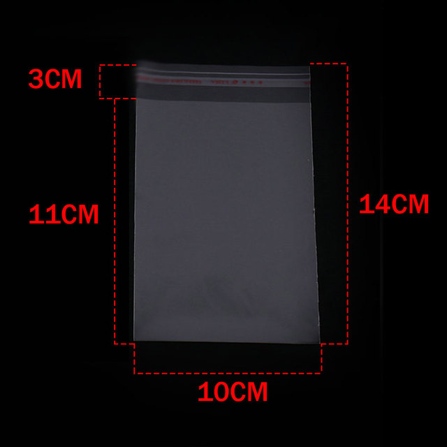 Self Adhesive Seal Poly Bag Various Models Resealable Plastic Packaging Bag for DIY Jewelry Making Ziplock Bag Wholesale