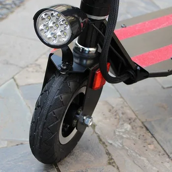 

7x LEDs Bike Front Light Metal Shell 80db Horn Electric Scooter Headlight Motorcycle E-bike for Cycling Torch Car Lamp Flashligh