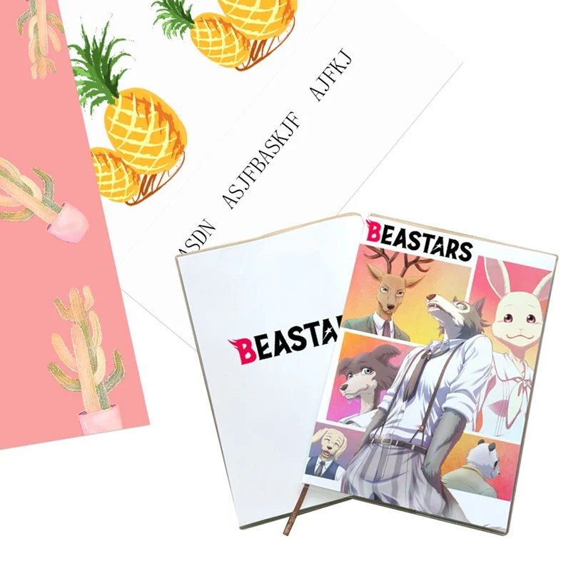 Hotest аниме BEASTARS серия милый мультфильм блокнот для студентов Kawaii подарок канцелярские принадлежности