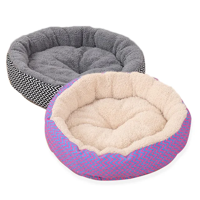$US $5.39  Warm Pet Cat Bed House Winter Round Bed Fodable Cat Sleeping Mat Pad Nest Kennel Pet Cushion Kitten