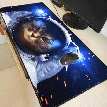 

Mairuige Cat Print Locking Edge Rubber Mousepad Computer Notebook Gaming Large Mouse Pad Gamer Mice Play Mats Free Shipping
