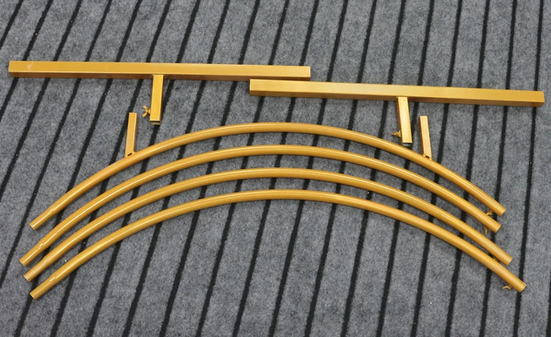 JAROWN Round Ring Arches Iron Shelf Artificial Flower Door Wedding DIY Background Decoration Home Party Flower Row Stand Decor (11)