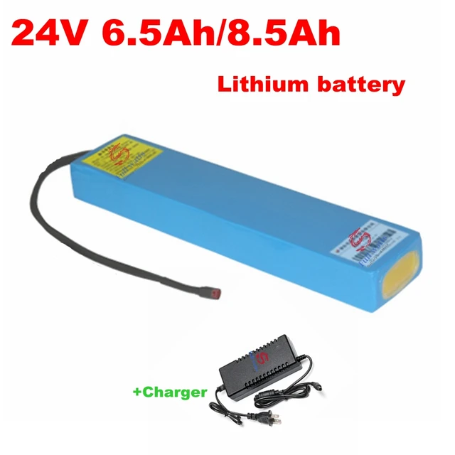 Size Strip Lithium Battery 24v 6.5ah 8.5ah Electric Scooter Battery Li-ion  Pack For Motor 500w Bike Eco Master S2 + 2a Charger - Rechargeable Batteries  - AliExpress