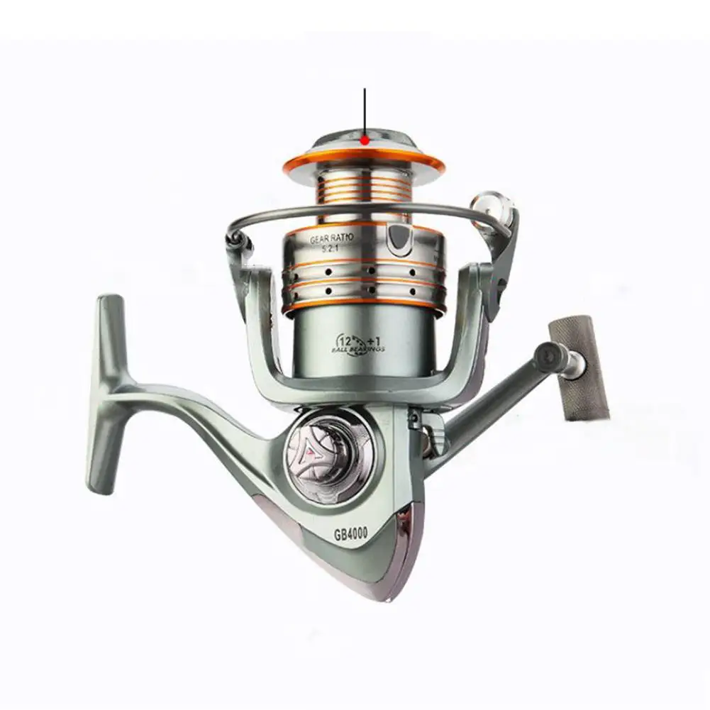 

MeterMall 12+1 axis Metal Wire Cup Backstop Design Fishing Reel Spinning Wheel Reel Fishing Equipment