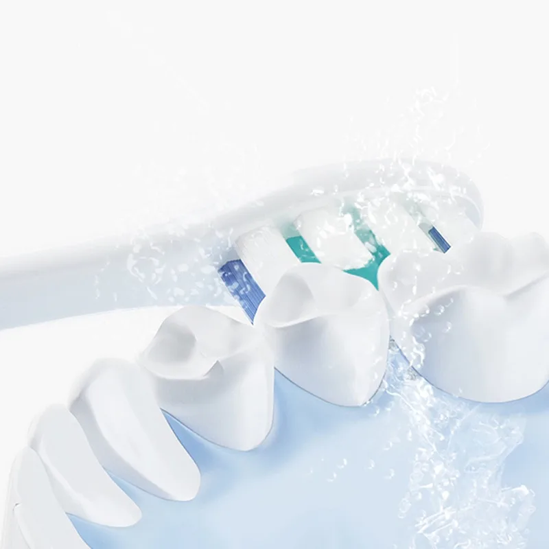 Сменная головка щетки для автоматической электрической зубной щетки Sonic зуб Глубокая чистка кистей пищевой PP материал