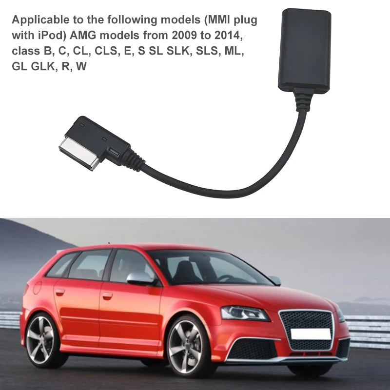SPEEDWOW Bluetooth адаптер кабель радио медиа интерфейс MMI Bluetooth Aux в аудио кабель адаптер для Benz беспроводной аудио вход