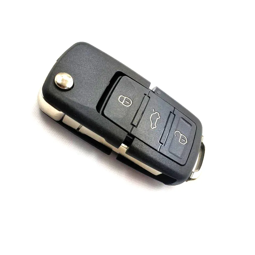 RWSYPL Автомобильный Дверной замок дистанционный ключ оболочки автомобильные аксессуары для Bora Passat B5 Polo golf 4 5 MK4 golf 5 mk5 mkv Beetle 1J0 959 753 DJ