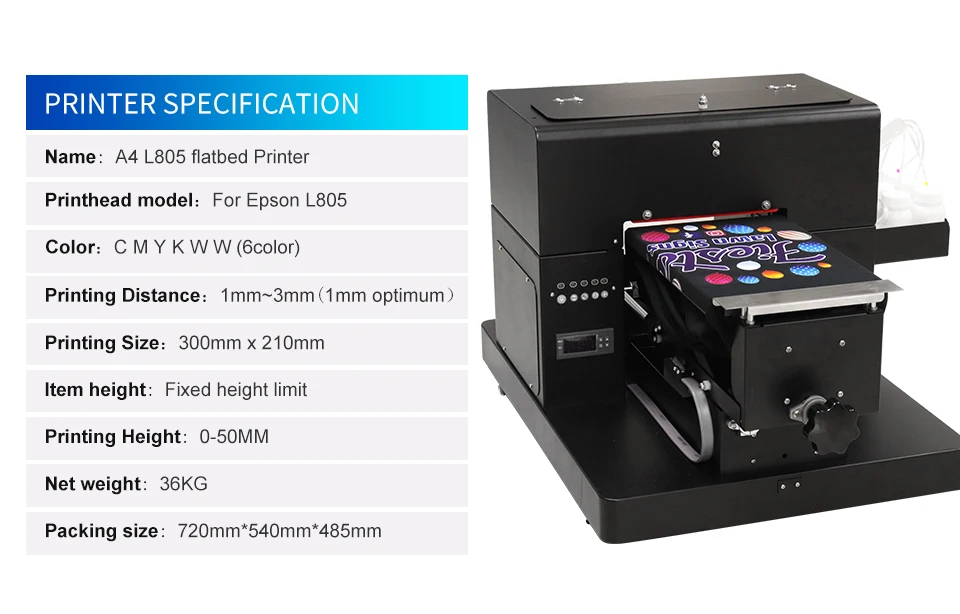 epson a4 l805 flatbed printer