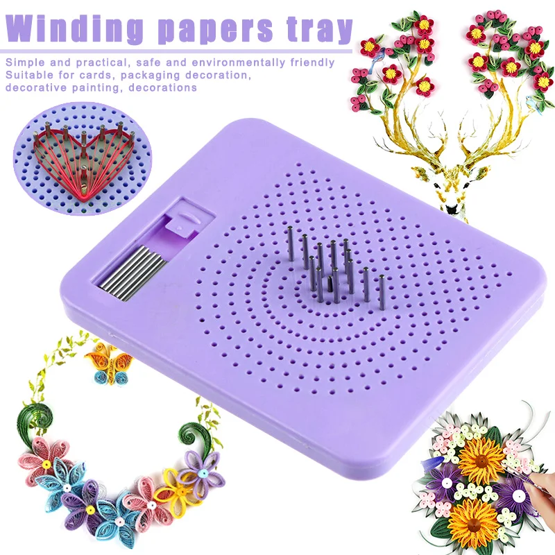 Quilter Grid Guide Kit for Paper DIY Quilling Handmade Paper Craft Tools QP2