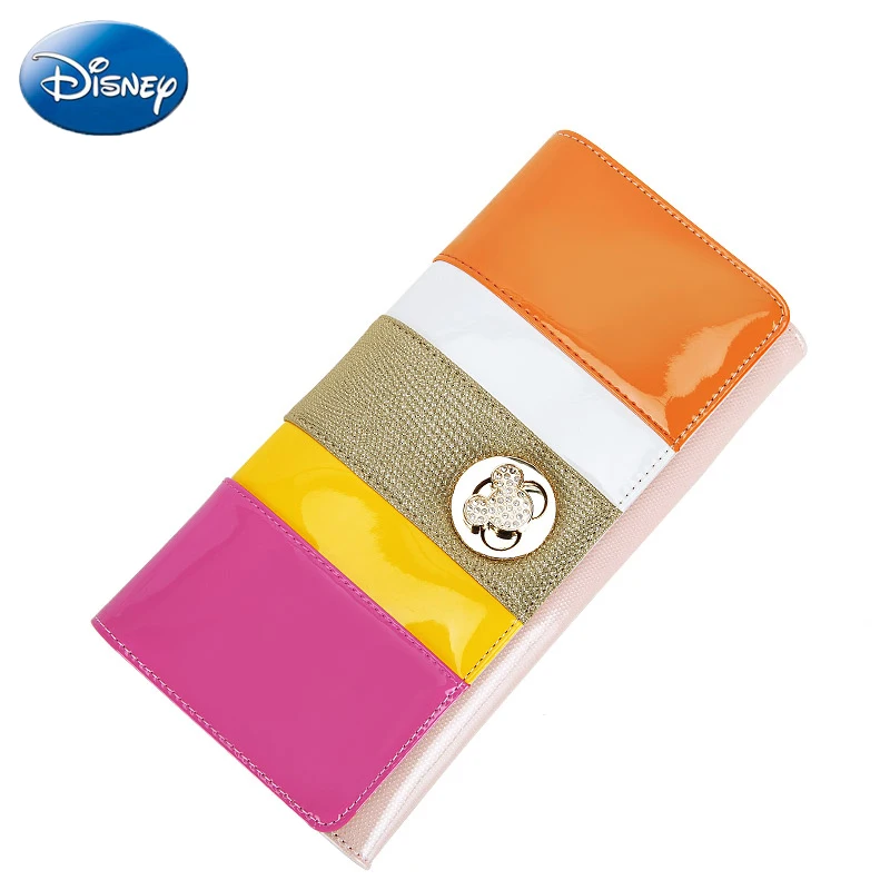 Disney Женская мода, ПУ Сумочка, кошелек для девушек, Длинный кошелек, сумки для отдыха, повседневный кошелек для девушек, дамские вечерние кошельки, держатель