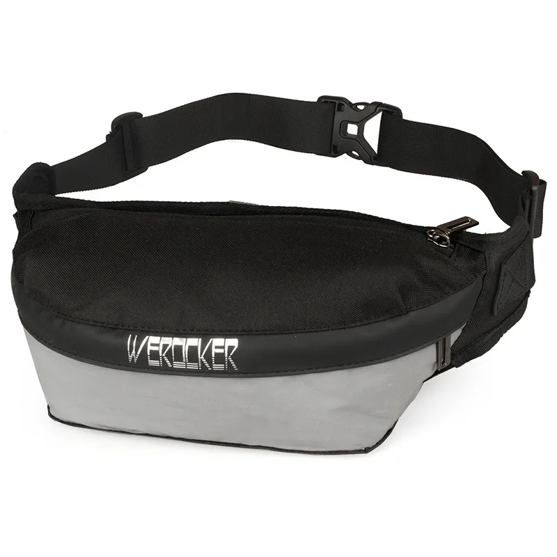 

Outdoor Sport Waist Bag Reflective Riding Small Wallet Men Popular Brand Fixed Gear Bag Street Crossbody Bag Chest Pack Women's