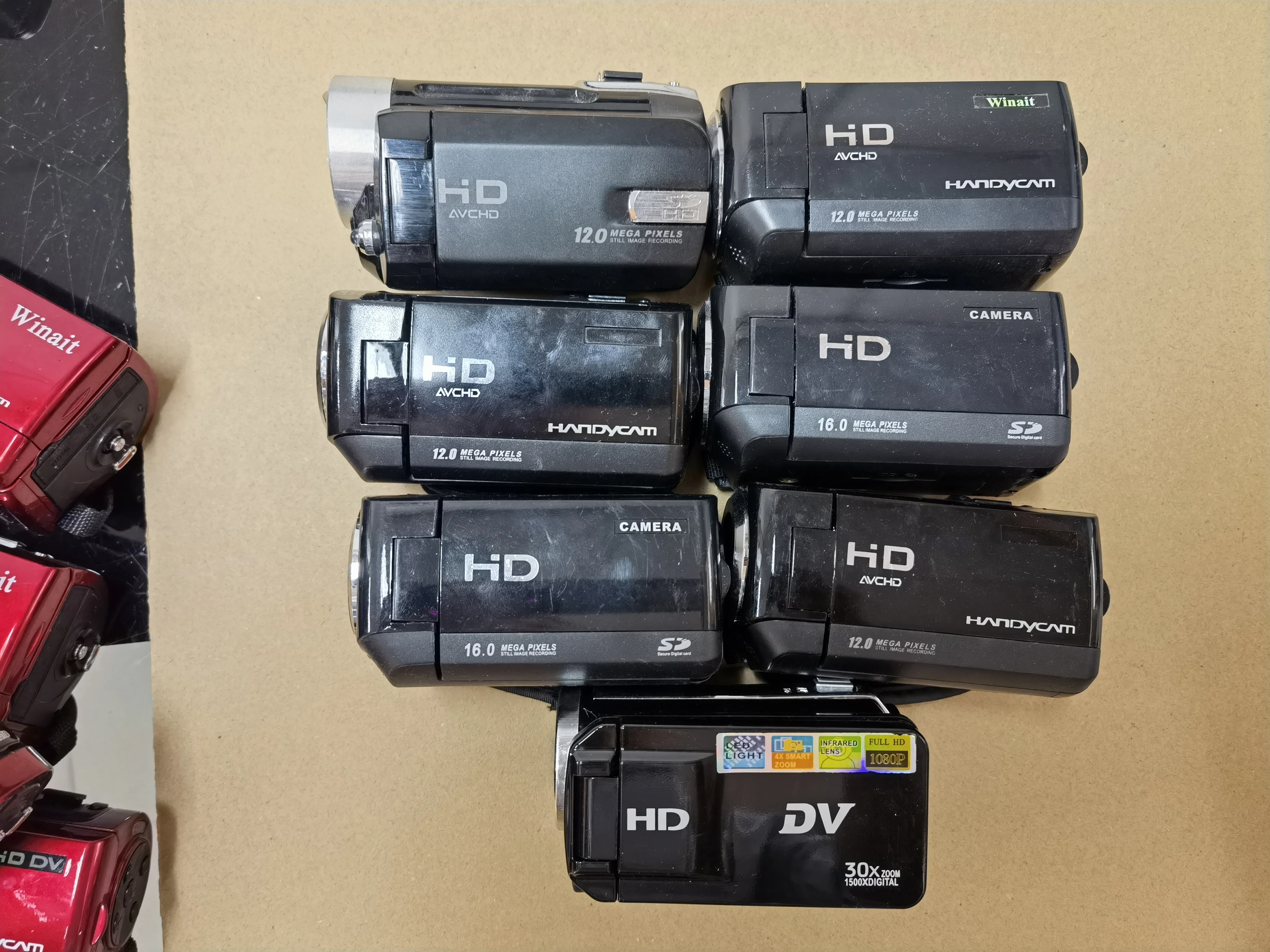 Winait дешевая цифровая видеокамера HD720P с цветным дисплеем | Электроника
