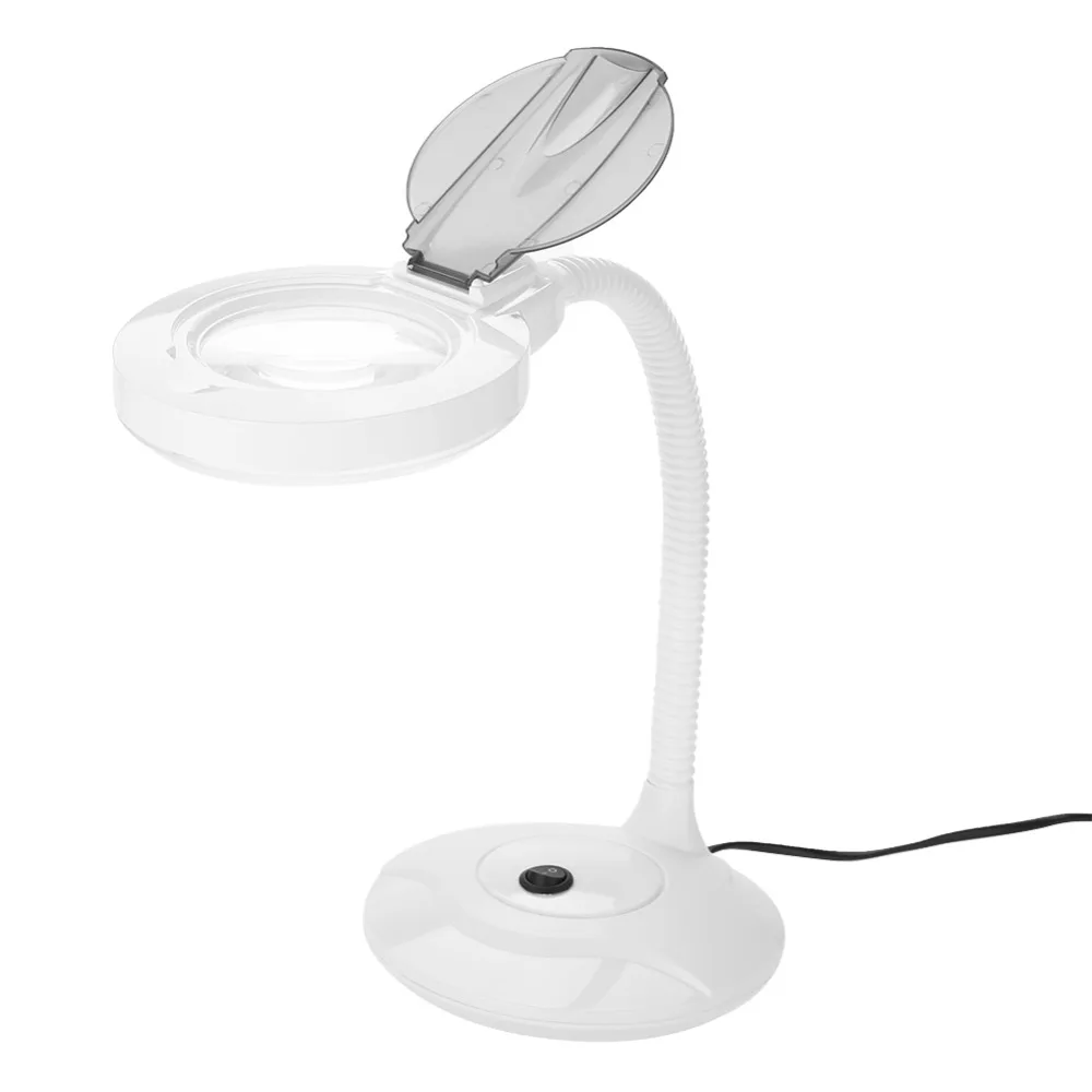 

Desktop LED Cold Light Magnifier 3X Magnifying Tattoo Lamp Eyeliner Manicure Tattoo Light Beauty Makeup Nail Tattoos Table Lamp
