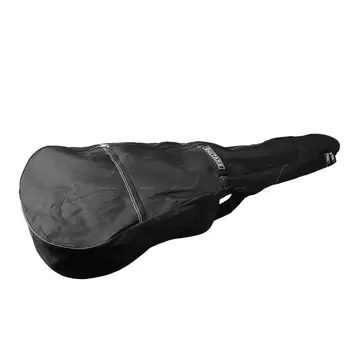 

Yibuy Black 600D Oxford Cloth Acoustic Guitar Bag 41 Inches Waterproof