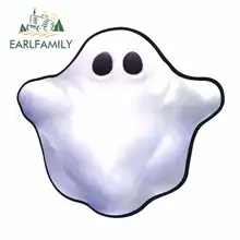 EARLFAMILY 13cm x 12.8cm for Halloween Spooky Kid Horror Car Stickers Vinyl JDM Bumper Trunk Truck Graphics RV VAN Fine Decal