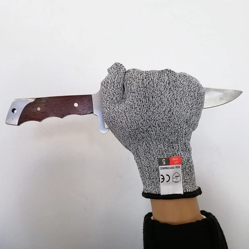 

1 PAIR Anti-cut Outdoor working safety Gloves Knife Cut Resistant Protection Anti-Slip Ultra-thin Steel Wire Mesh Gloves