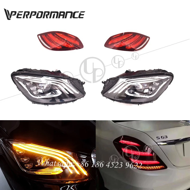 

LED light for W222 headlight S class S63 tail light S500 S600 S600L front lamp rear light