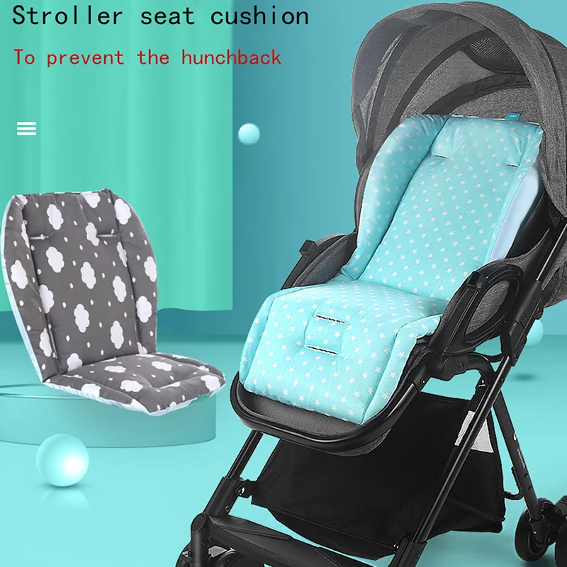 

Baby stroller seat cushion Double sides for four seasons Soft liner Prevent the hunchback Universal mattress Stroller accessory