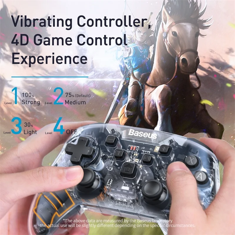 Baseus Wireless Bluetooth Joystick Controller Remote For Nintend Console NS Switch Controle Games Accessories
