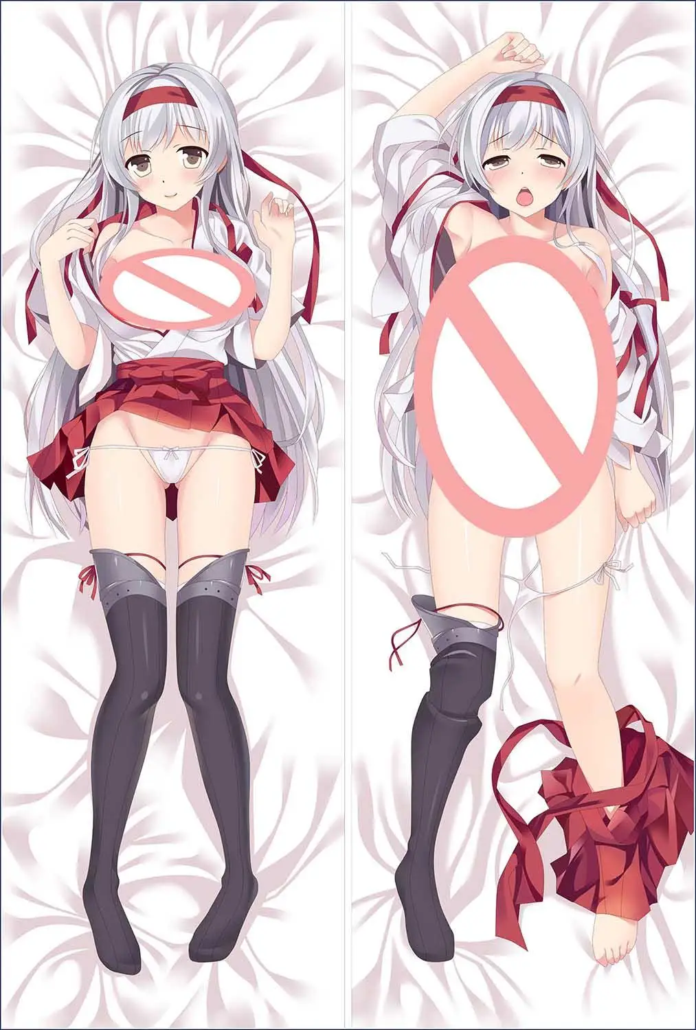 S14 Аниме Kantai Коллекция Dakimakura Чехол kancolle Kirishima& Taihou персонажи Shimakaze& Zuikaku Чехол на подушку - Цвет: S14