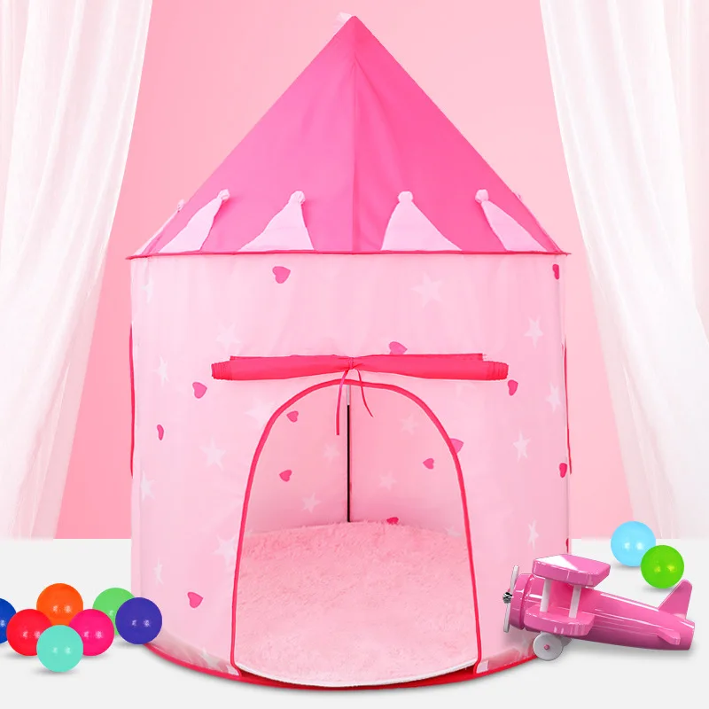 

Children Game Indoor Ultra Large Tent House Princess House Zhejiang Province Educational Toy Unisex Mongolian Yurt Play House
