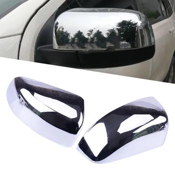 

2pcs Chrome Rear View Side Mirror Cover Trim Fit for Ford Ranger 2015 2016 2017 2018 2019