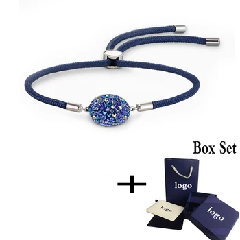 

2020 Fashion Jewelry SWA New POWER COLLECTION WATER ELEMENT Bracelet Charming Oval Decoration Women's Wild Romantic Gift