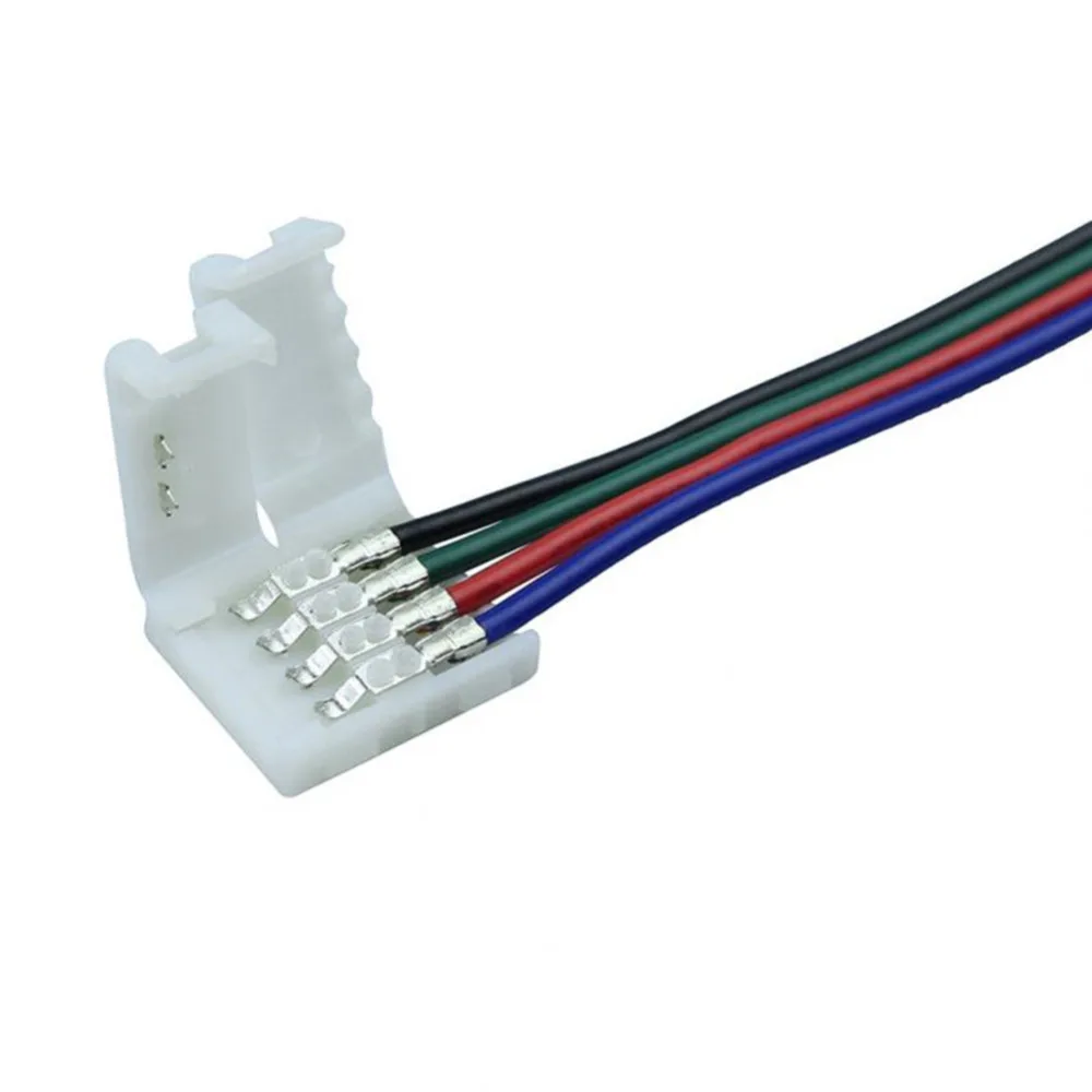 100 шт. фонарь для светодиодной ленсветильник WS2811 WS2812B 5050 RGB RGBW|Соединители| |