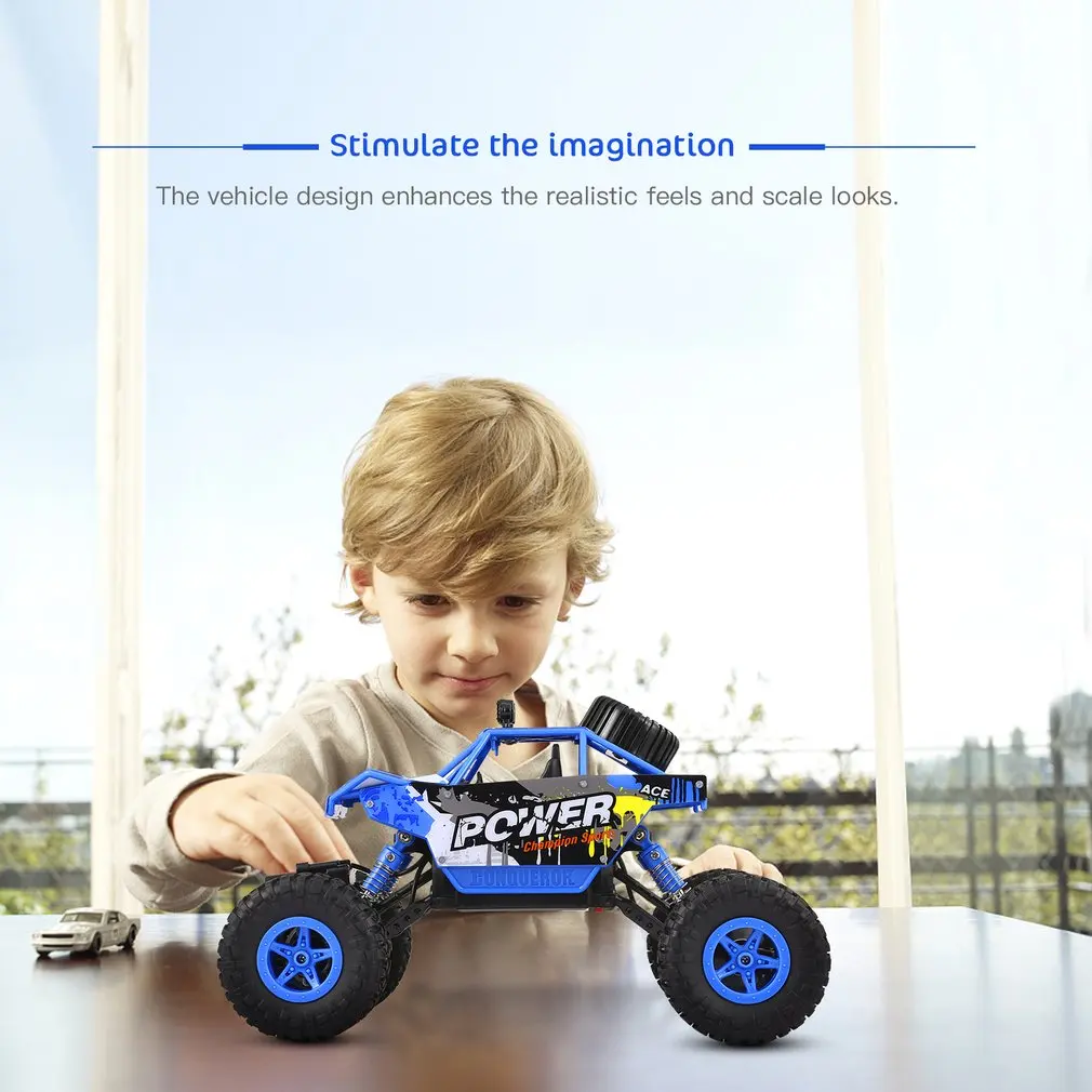 1:18 Electric Off-Road King Turned Climb Car High Speed Remote Control Racing Rock Crawler With Strong Climbing Ability