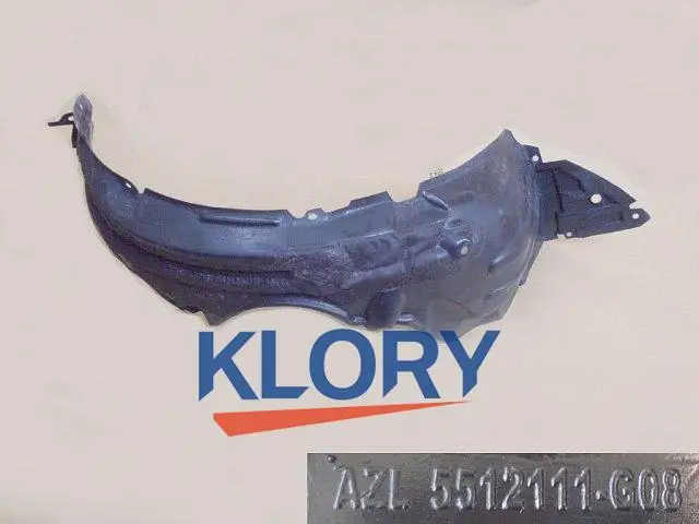 Колеса Брызговики в сборе для Great wall voleex C10, C20 OEM: 5512111-G08 5512112-G08 - Цвет: front left