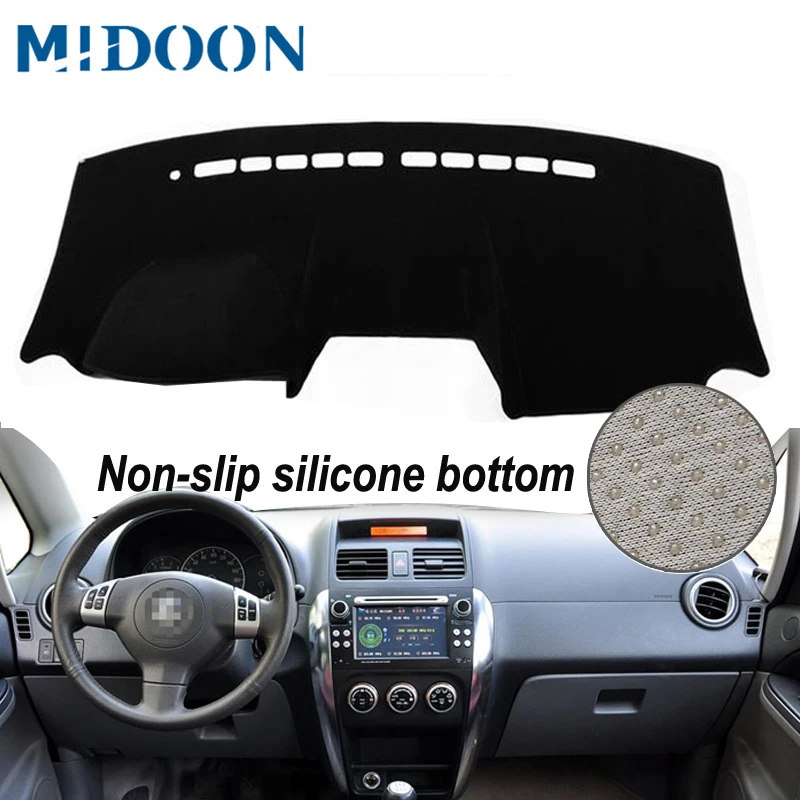 Чехол MIDOON для приборной панели автомобиля Suzuki SX4 все годы без коробки хранения