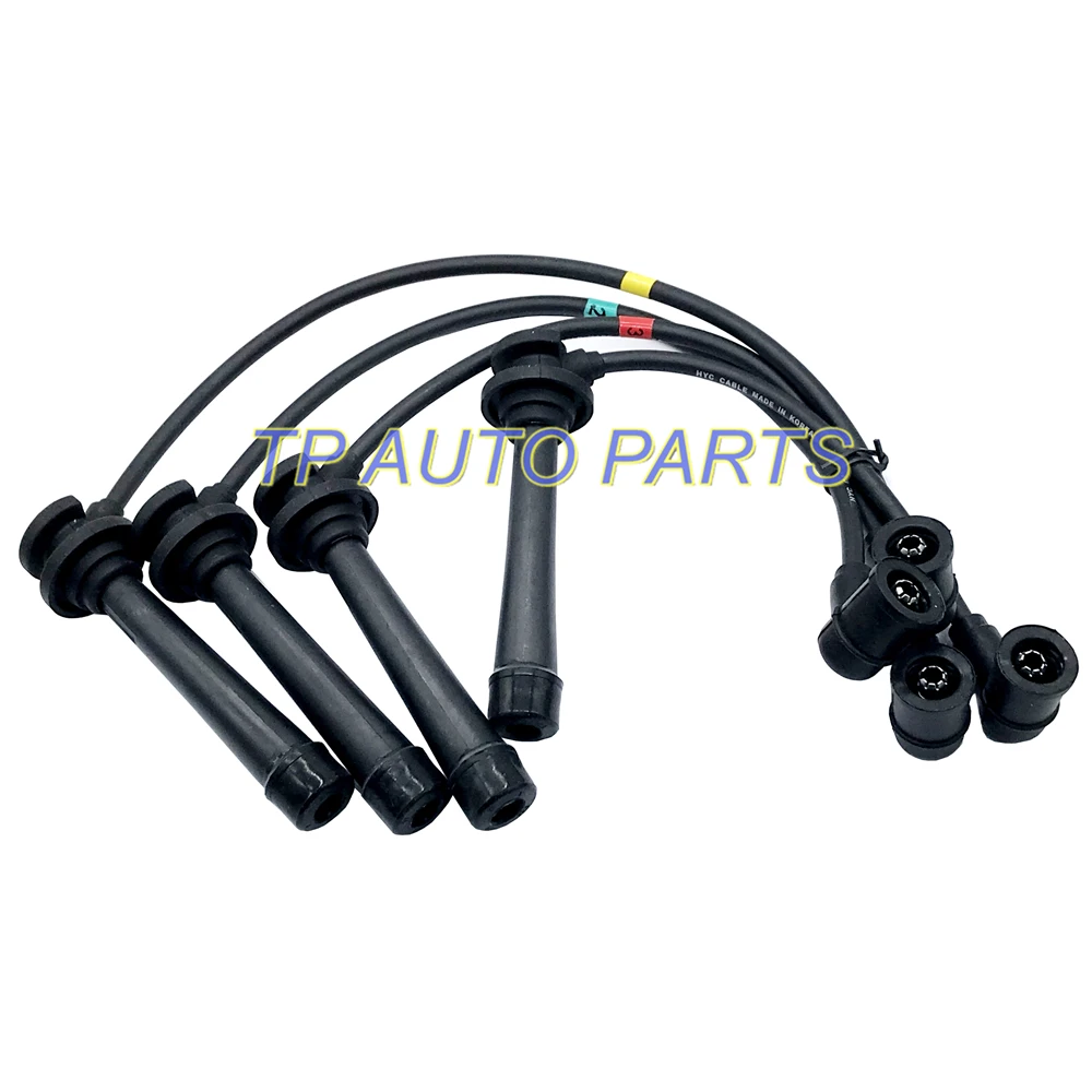 Комплект кабелей зажигания совместимый с Ki-a OEM 0K30E-18-140 0K30F-18-140 274002X140 0K30E18140 0K30F18140 |