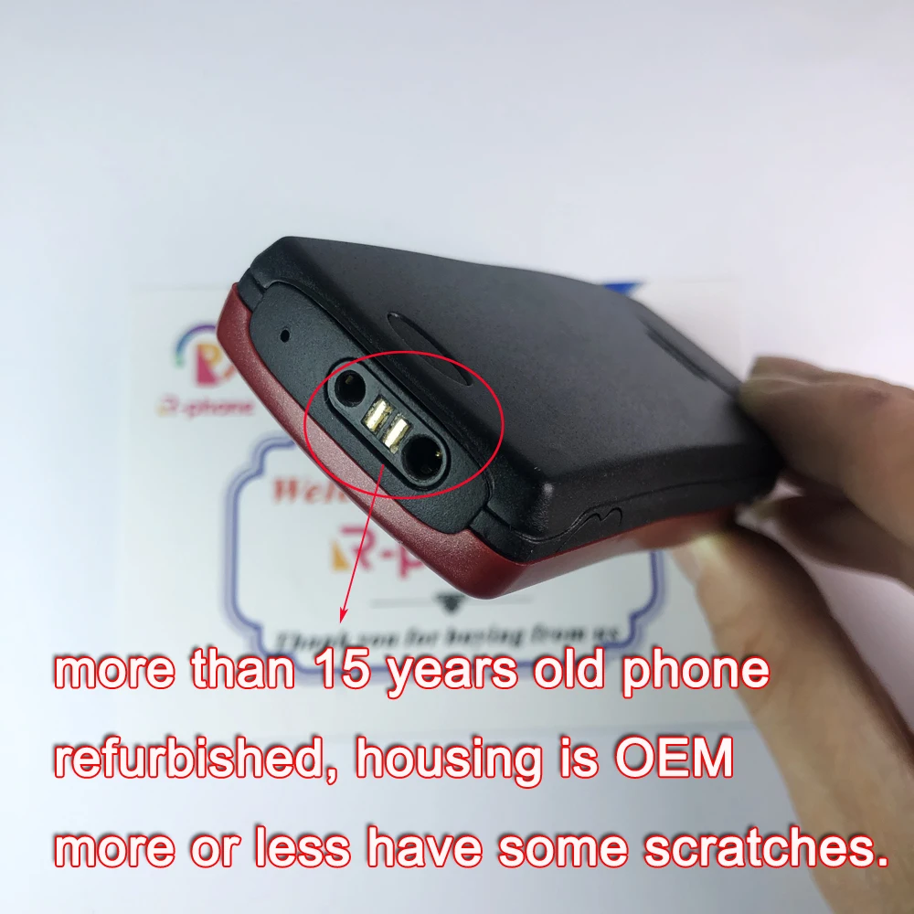 NOKIA 8210 Refurbished Mobile Cell Phone OEM housing 2G GSM 900/1800 Unlocked Can't Use in US refurbished iphone xr