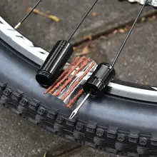 

Tire Repair Drill Not Easy to Deform Easy Use Portable Roadside Emergency Tire Fix Kit for Road Bicycle