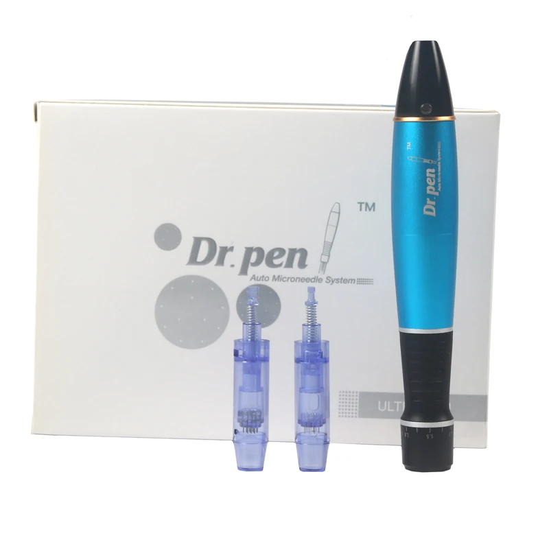 

Electric Derma Pen A1 Professional Wireless Electric Skin Care Kit Tools Microblading Needles Derma Tattoo Gun Pen Mesotherapy